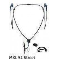 Lanyard in-ear headphone -  carrying bag - 64 ohm